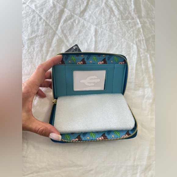 Loungefly Disney Toy Story Woody’s Roundup Zippy Wallet NWT - Picture 4 of 10